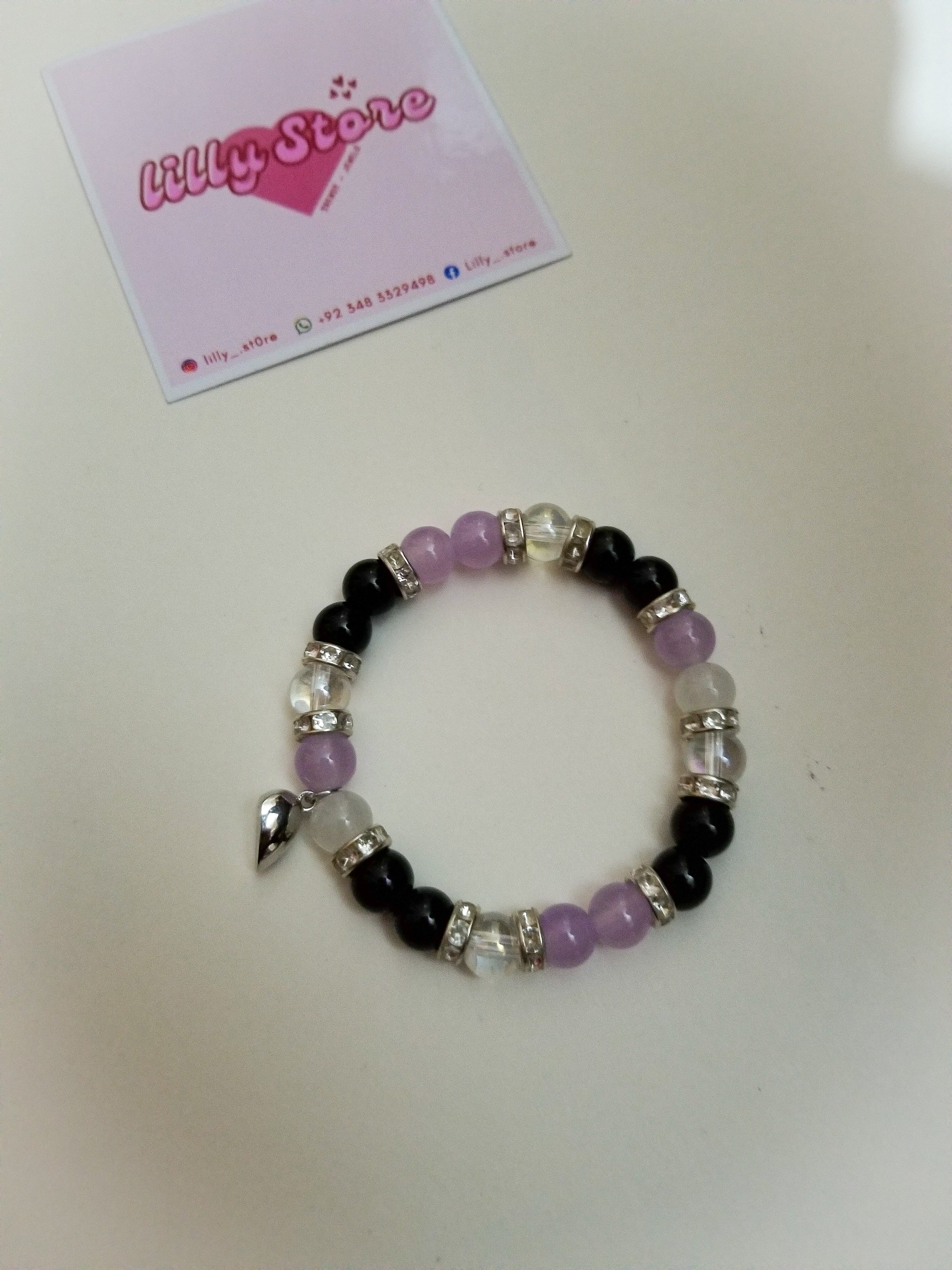 BEAST BOY AND RAVEN MATCHING BRACELETS