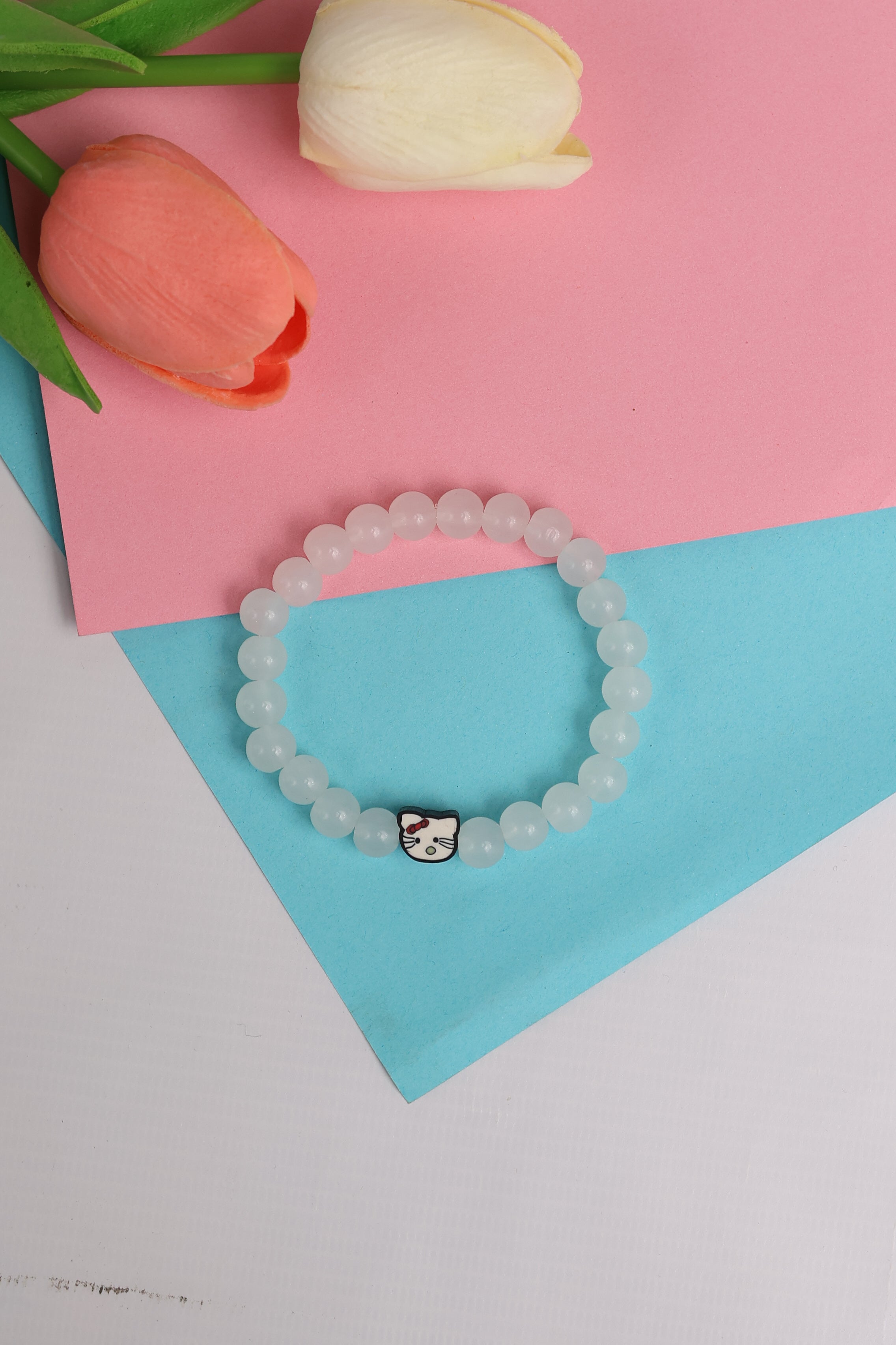 BEADED BATMAN & HELLO-KITTY BRACELETS FOR COUPLE