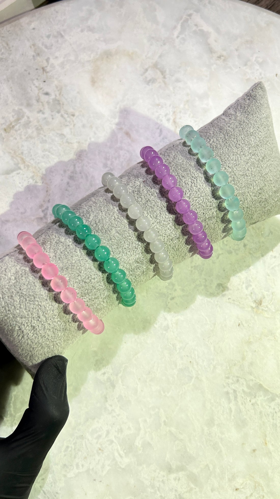 PACK OF 5 BEADED BRACELETS