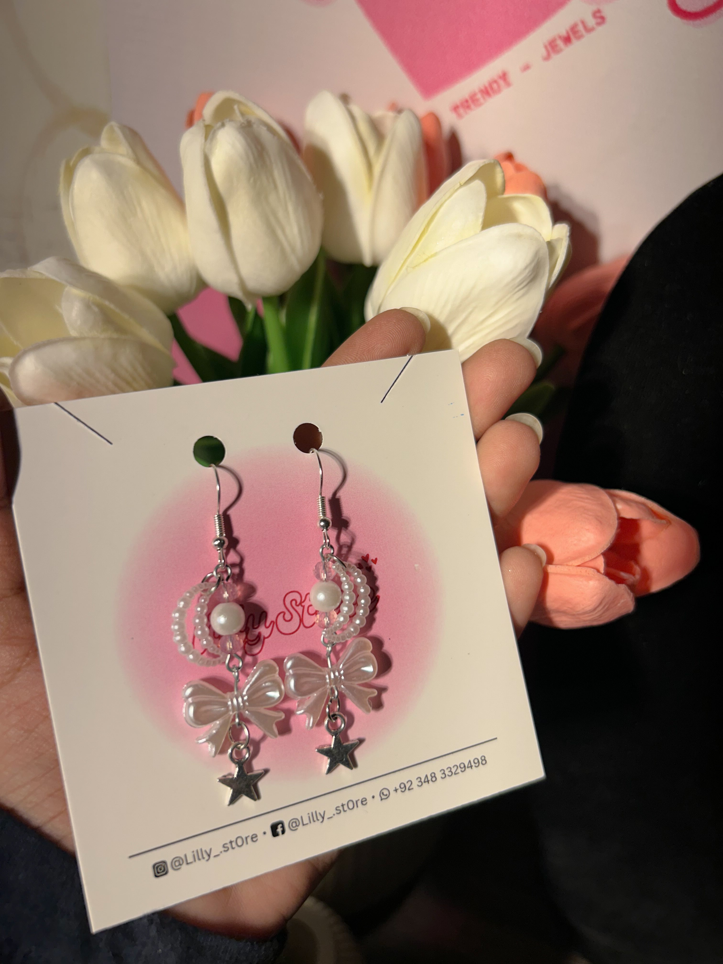 November Earrings Drop