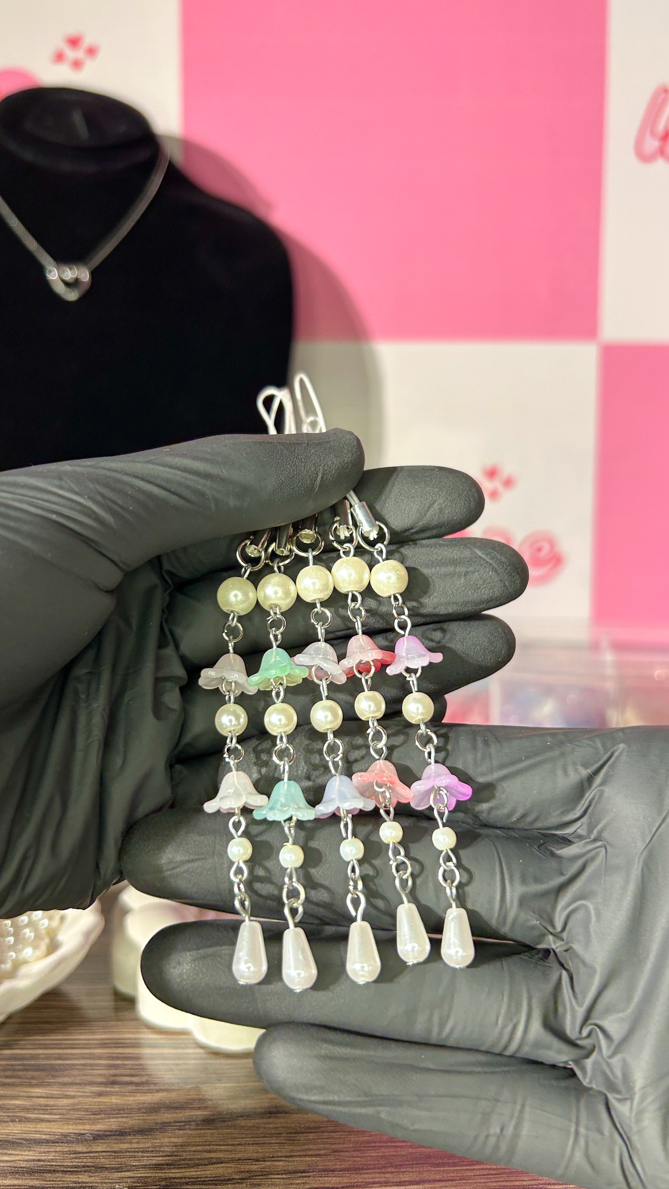 JELLYFISH DROP PHONE CHARMS