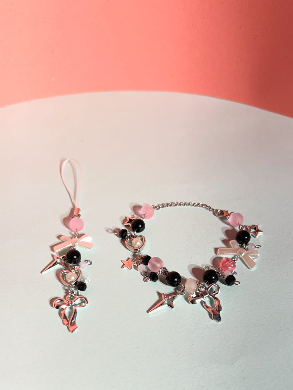 HELLOKITTY COMBO (BRACELET & PHONE CHARM)